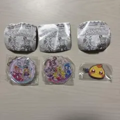 プリキュアあそーと2025 アクリルチャーム ヘアクリップ　3点セット