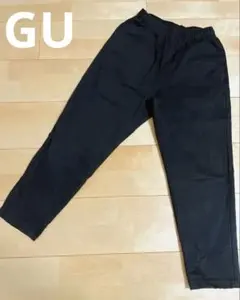 GU ジーユー　kids シェフパンツ　BLACK 130