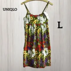 8j43ユニクロ ブラキャミチュニック ブラトップ