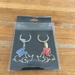 東京ディズニーリゾート限定ミッキー、ミニーのペアキーホルダー