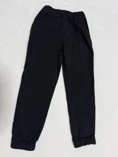 130サイズ ブラック パンツ ウエストゴム