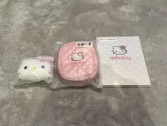 ハローキティ当たりくじ　ノート、マスコット、ポーチ