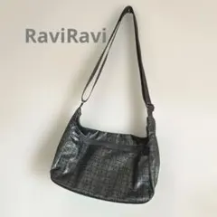 未使用　ヤマト屋　RaviRavi ラビラビ　ショルダーバッグ　キキ2 グレーのサムネイル