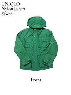 UNIQLO グリーン ナイロンジャケット