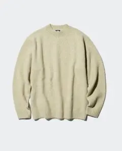 スフレヤーンクルーネックセーター　XXL【ユニクロ】