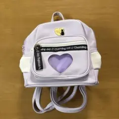 子供用　リュック　紫色