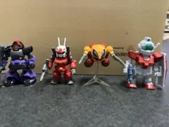 機動戦士ガンダム　ミニフィギュア　4点
