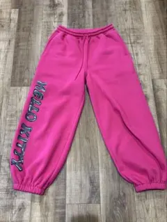 egg ハローキティ 裏起毛スウェットパンツ