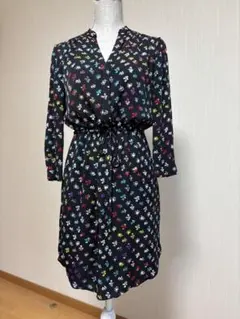 【送料込】033ダイアンフォンファスティンバーグ 花柄 チュニック ワンピースのサムネイル