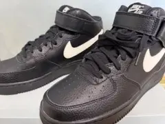 ナイキ　Nike Air Force 1 MID 07 26cブラック/ホワイト