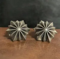 아폴로 비즈 실버 콘초 버튼 나사식 18mm 아폴로 콘초 2개