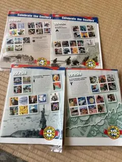 Celebrate the Century 切手シート
10完ファイルブック付き 未使用Celebrate the Century 切手シート 9枚セット - メルカリ