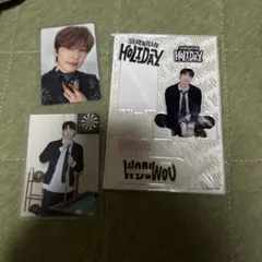 SEVENTEEN セブチウォヌWONWOO holiday アクスタ＆フォトカ