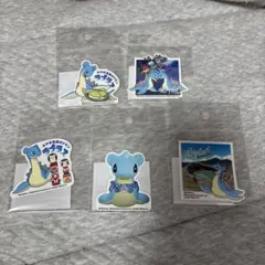 ポケモンローカルActs ラプラス ステッカー 宮城県 コンプリートセット