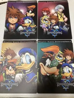 キングダムハーツ KINGDOM HEARTS シールダス 4点セット