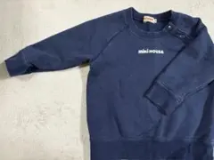 miki HOUSE ネイビー トレーナー 80