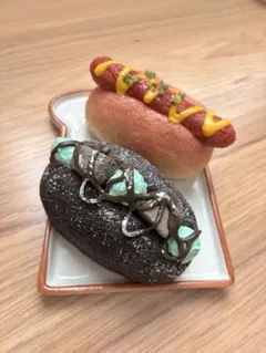 手作りスクイーズ ミニコッペパン2種