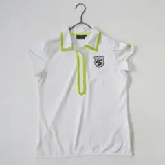 Kappa　カッパ　フリルスリーブゴルフポロシャツ　Lサイズ