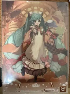 雪ミク　一番くじ　S賞　雪ミクオールスターズ　クリアポスター