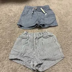 baby GAP ハーフパンツ 2枚セット 2歳用