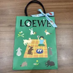 ロエベ 紙袋 ショッパー LOEWE ロエベ ショッパー 紙袋 限定デザイン - メルカリ
