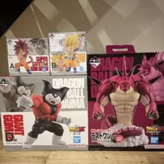 ドラゴンボール　DAIMA　ラストワン　A賞　B賞　D賞　4体セット