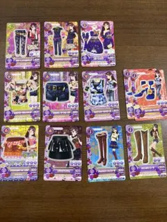アイカツ まとめ売り 紫吹蘭 レア コーデ