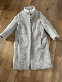 【HERNO】 ライトグレー チェスターコート 42