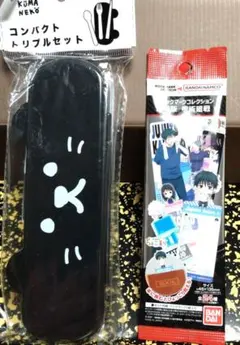 呪術廻戦しおり+コンパクトお弁当三点セット(はし+スプーン+フォーク)