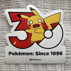 韓国限定 ポケモン30周年 ピカチュウ ステッカー レア 韓国限定】ポケモン 30周年 ステッカー ピカチュウ レア - メルカリ