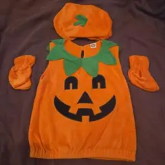 かぼちゃコスチューム 80