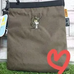 新品♡スヌーピー サコッシュポーチ カーキ♡