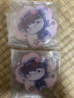 忍たま乱太郎 桜もちピコ アクリルスタンド2点