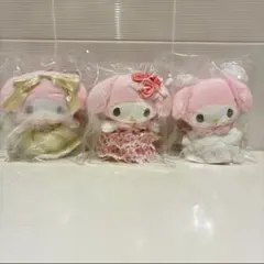 国内正規品サンリオマイメロディマスコットホルダーレディマイメロディ3点セット