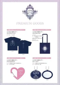 イコラブ 8周年ツアー プレチケ グッズ 大阪 ネイビー