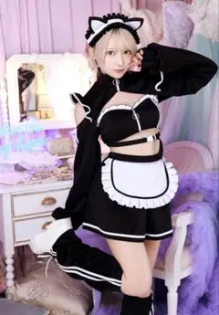 Malymoon/マリームーン 天使界隈 サイドカットシアージャージキャット