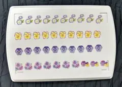 フラワーシール パープル系 ⑤