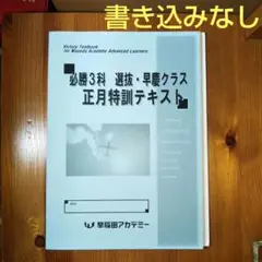 【新品未使用】NN早実　正月特訓 直前特講 テキスト 2025年最新】NN早実の人気アイテム - メルカリ