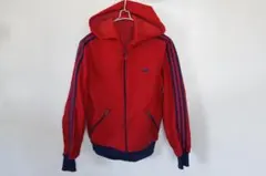 adidas アディダス デサント トラックジャケット ジャージ　パーカーフード