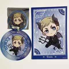 進撃の巨人 プリンセスカフェ 天使と悪魔 ミニキャラ エルヴィン セット
