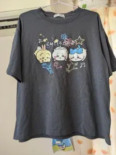 ちいかわ 半袖Tシャツ チャコールグレー LLサイズ ちいかわ服のサムネイル