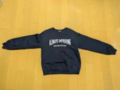 GU ネイビー スウェット トレーナー