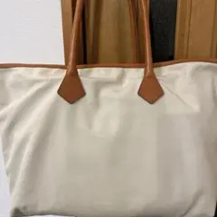 ORCIVAL オーシバル　アイボリー キャンバス トートバッグ