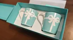 まーちんさん専用【新品未使用】ティファニー　ブルーボックス　マグ 2個セット