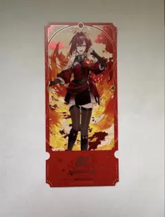 【にじさんじ 8th Anniversary】特典チケット風カード アンジュ