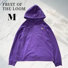 L*c様 FRUIT OF THE LOOM パープル　パーカー M ブランドロのサムネイル
