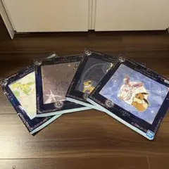 一番くじG賞ポケモン イーブイ&スターライトナイト　ハンドタオル 4枚セット