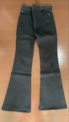 【MOUSSY】 フレアデニム 黒 26サイズ