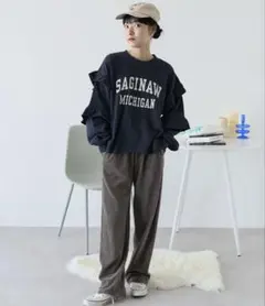 カットコーデュロイパンツ