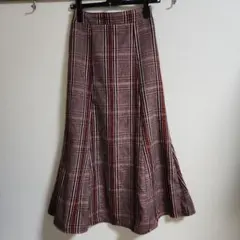 グレイル　チェック柄 フレアスカート Mサイズ